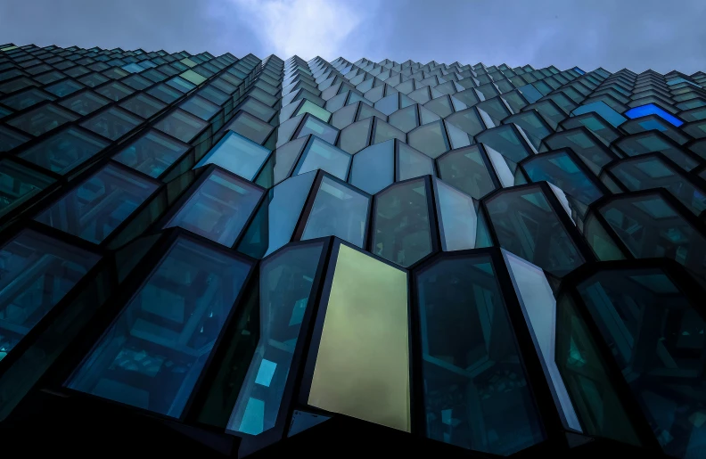 a very tall building with a lot of windows, unsplash contest winner, modernism, iceland, “diamonds, glass helmets, square