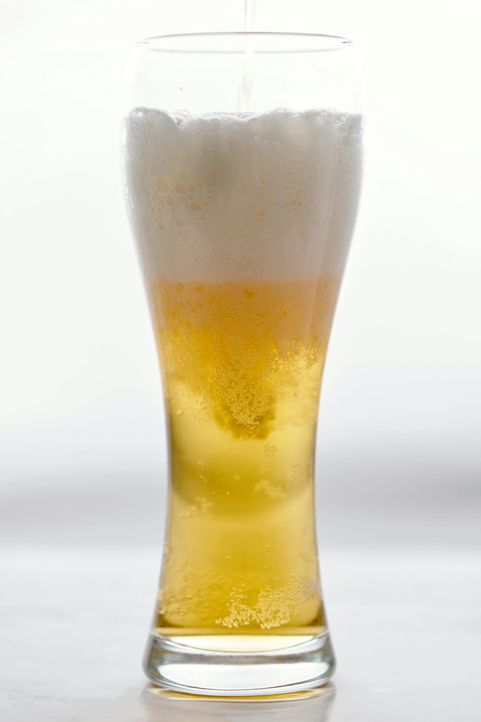 a close up of a glass of beer on a table, by Shigeru Aoki, full - length photo, tokujin yoshioka, stockphoto, soft light - n 9