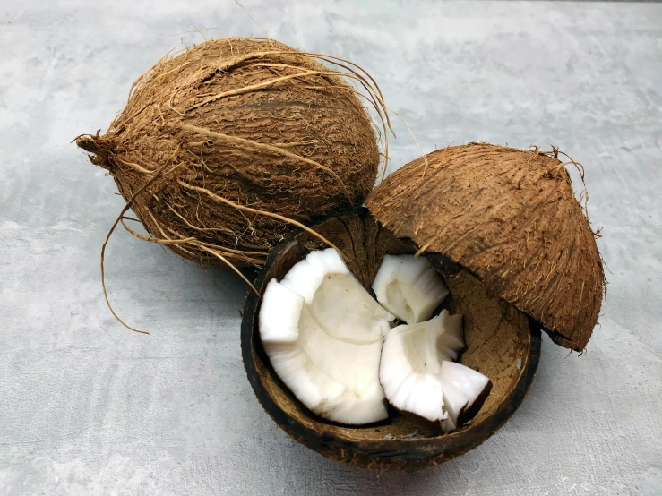 a couple of coconuts sitting on top of a table, cooked, high quality product image”, fan favorite, puerto rico