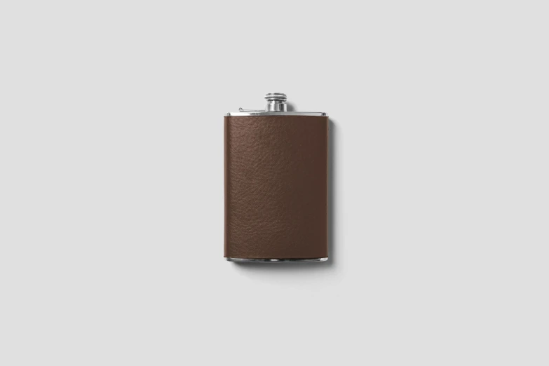 a flask in a brown leather case, unsplash, hegre, high detail product photo, jdm, goat