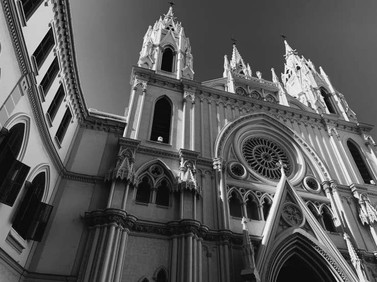 a black and white photo of a church, a black and white photo, unsplash contest winner, baroque, in savannah, square, salvador, cathedral!!!!!