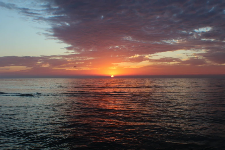 a large body of water with a sunset in the background, ocean view, karolina cummings