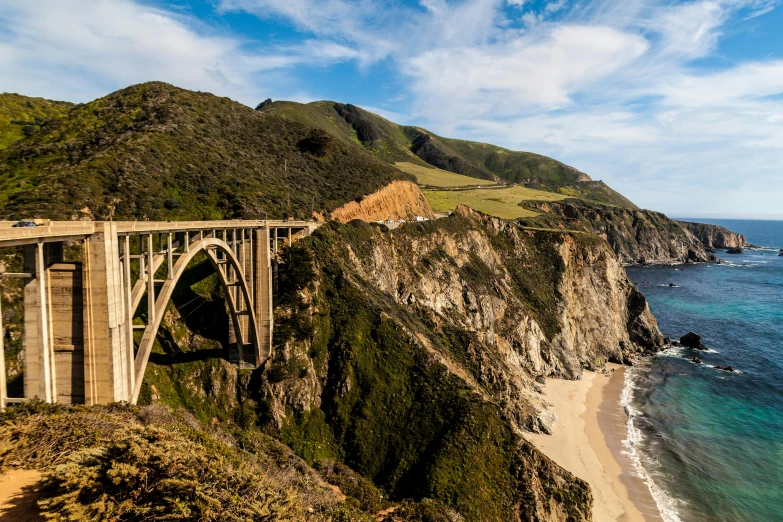 the bixby bridge in big sur, california, pexels contest winner, 2 5 6 x 2 5 6 pixels, contest winner 2021, thumbnail, hollister ranch