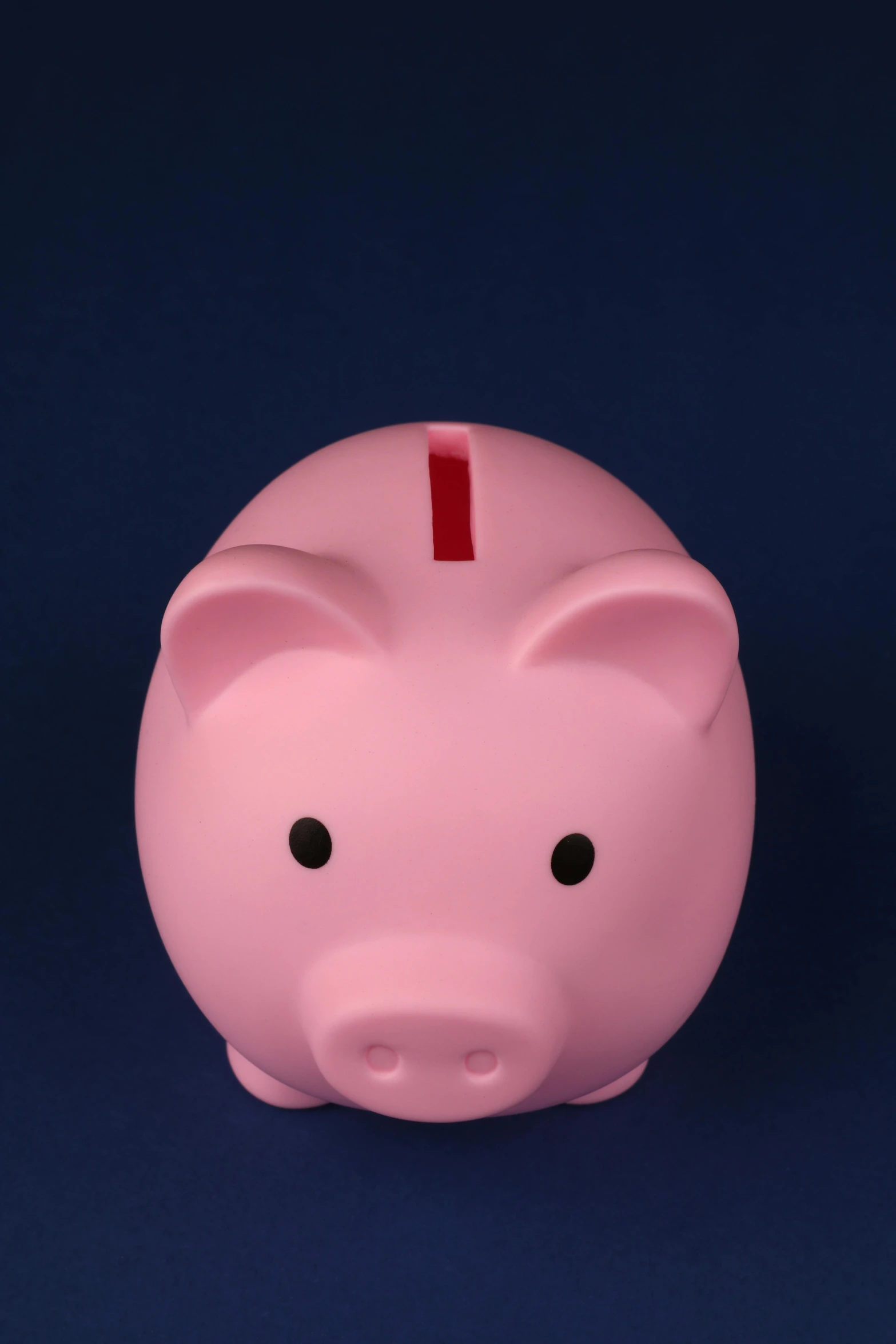 a pink piggy bank on a blue background, a picture, by Kev Walker, private press, square, 0, 15081959 21121991 01012000 4k, on a black background