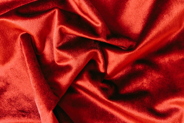 a close up of a red satin fabric, red velvet furniture, payne's grey and venetian red, zoomed in, solid colours material