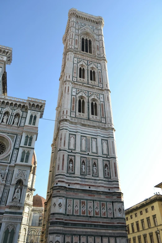 a tall tower sitting in the middle of a city, inspired by Francesco del Cossa, renaissance, lead - covered spire, exterior, michaelangelo style, a middle-shot from front