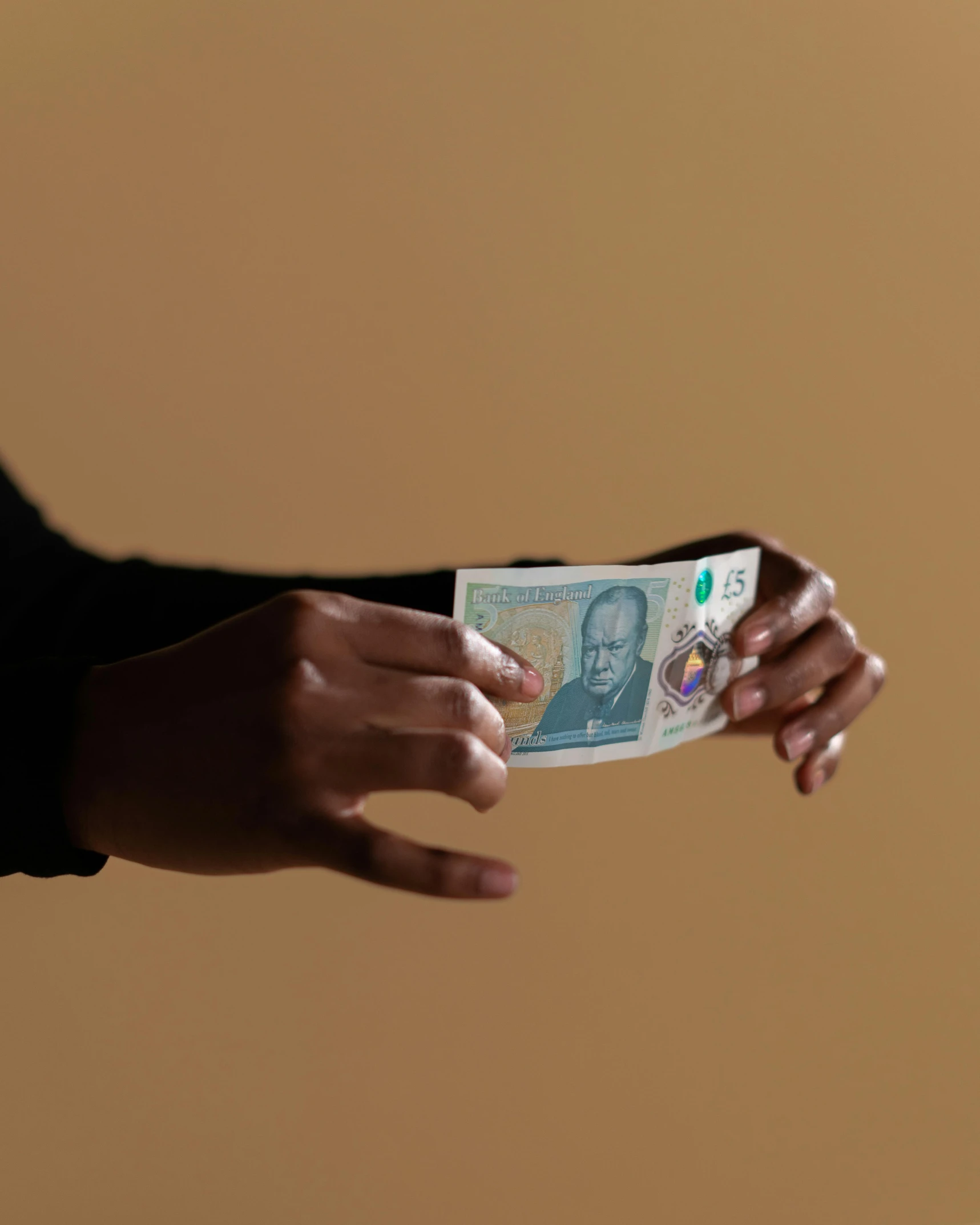 a person holding a bank note in their hand, an album cover, by Matija Jama, pexels contest winner, lgbtq, denmark, thumbnail, 12