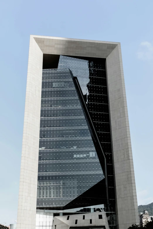 a very tall building with a lot of windows, inspired by João Artur da Silva, capital plaza, citadel, f/11, square nose