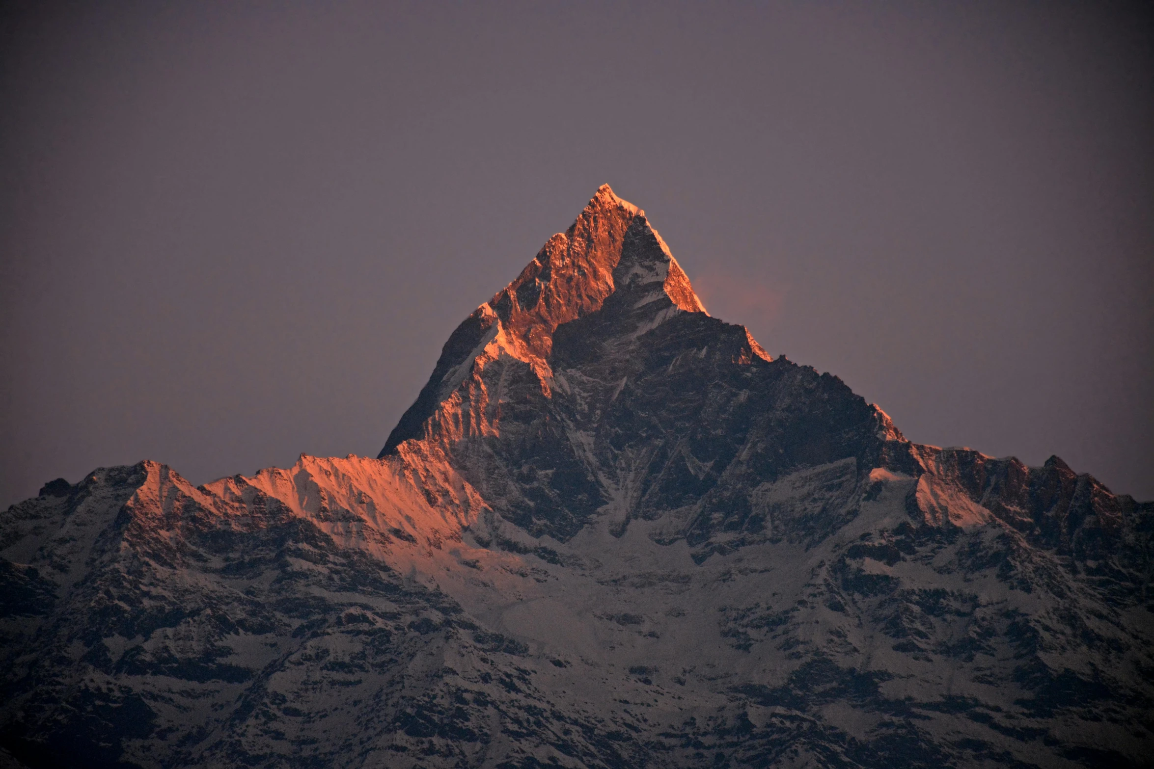 an unusual mountain in the afternoon light