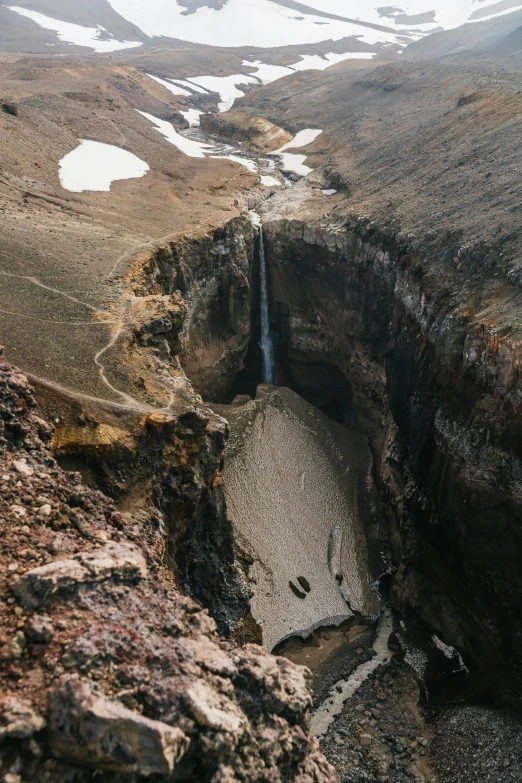 a view from a top point of a rocky hill