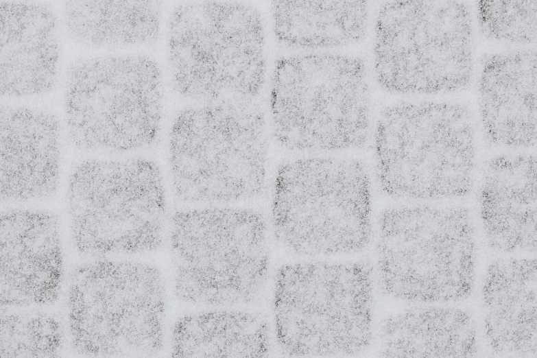 a red fire hydrant sitting on top of a snow covered sidewalk, an ultrafine detailed painting, inspired by Arthur Burdett Frost, pexels, seamless texture, grey cobble stones, background image, made of all white ceramic tiles
