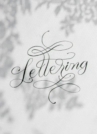 a close up of a piece of paper with writing on it, a tattoo, by William Dring, trending on pixabay, letterism, serpentine curve!!!, elegant drawing, uppercase letter, hand drawn svg