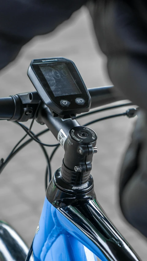 a close up of the handlebars of a bike, a portrait, unsplash, lcd screen, 15081959 21121991 01012000 4k, product view, instrument