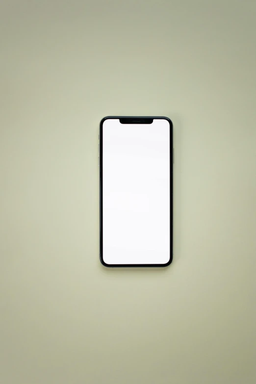 a cell phone sitting on top of a table, a minimalist painting, by Andries Stock, trending on pexels, postminimalism, 2 5 6 x 2 5 6, 3d ios interface design jony ive, vertical wallpaper, blank