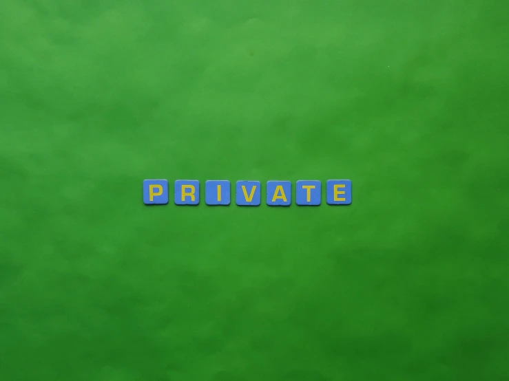 a picture of words written on a green background