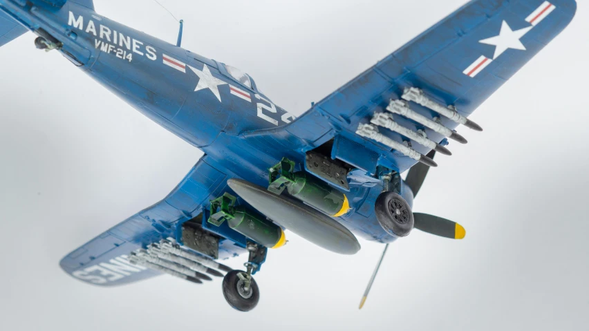 a blue model airplane flying in the sky, by Arnie Swekel, unsplash, photorealism, war thunder game, miniature model, avatar image, detail shots