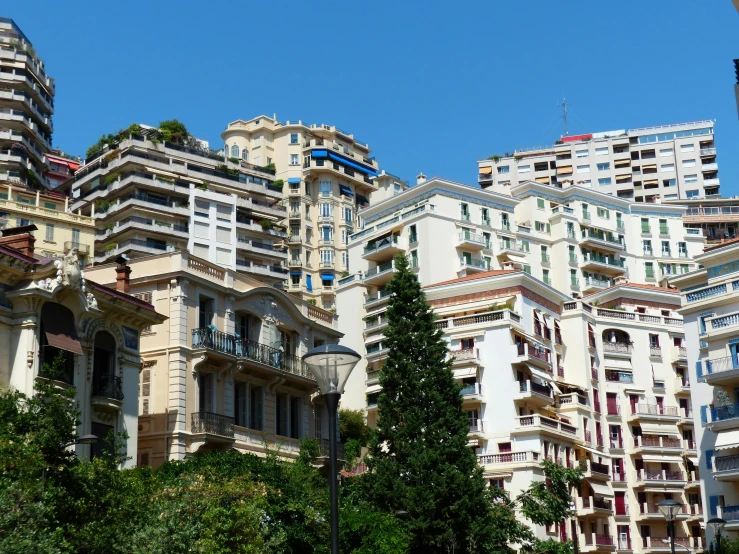 city buildings near one another on a sunny day