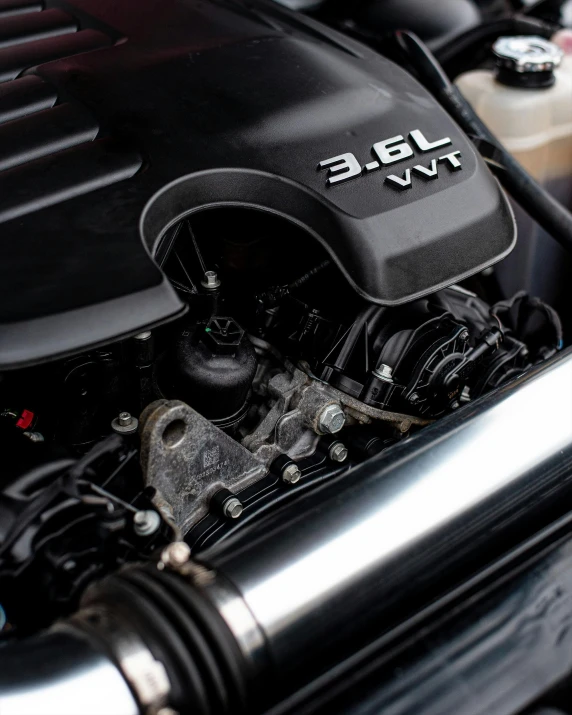 a close up of the engine of a car, by Carey Morris, unsplash, three quarter profile, low quality photo, inspect in inventory image, detailed product image