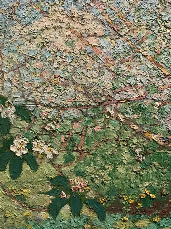 a red fire hydrant sitting on top of a lush green field, a detailed painting, by Henri Le Sidaner, almond blossom, detail, kintsugi, may)