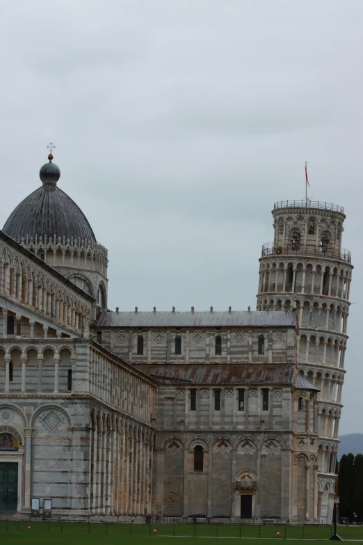 a view of the leaning of the leaning of the leaning of the leaning of the leaning of the leaning of the leaning of the leaning of the, inspired by Francesco del Cossa, two towers, zoomed out, taken in the late 2010s, dome of wonders