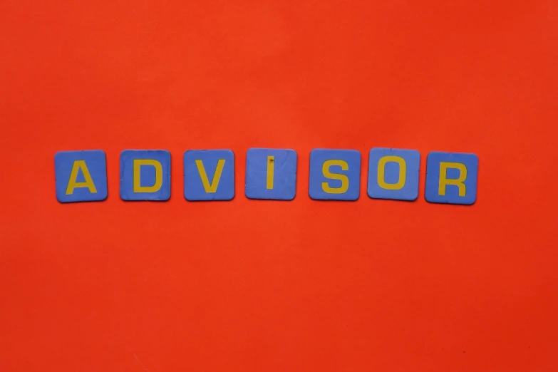 a close up of the word advise on a red background, gameboy advanced, hivis, elliot anderson, vendors