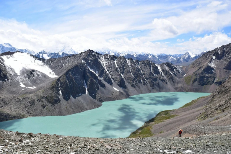 two mountains that are next to each other