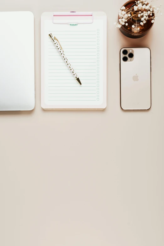 an open laptop computer sitting on top of a desk, by Carey Morris, trending on pexels, minimalism, phone wallpaper. intricate, taupe, with apple, light blush