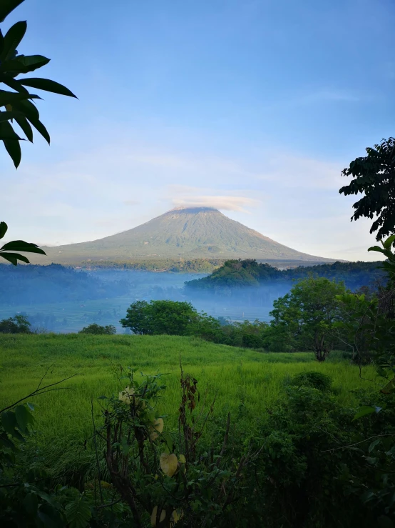 an image of a mountain range with a valley