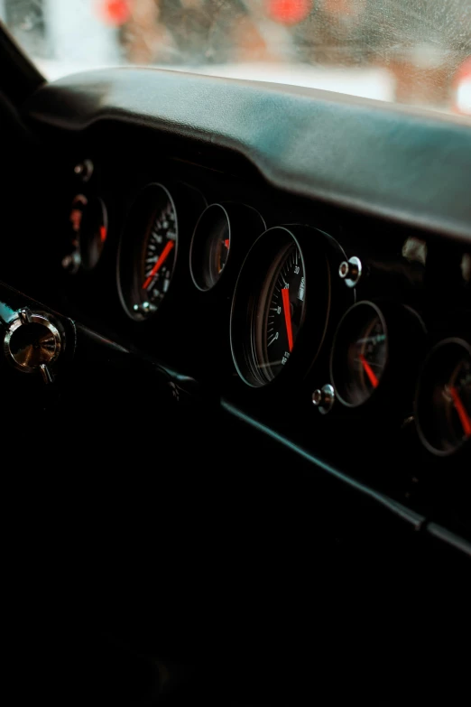a close up of a dashboard of a car, by Matt Cavotta, pexels contest winner, visual art, mustang, 15081959 21121991 01012000 4k, profile image, dials