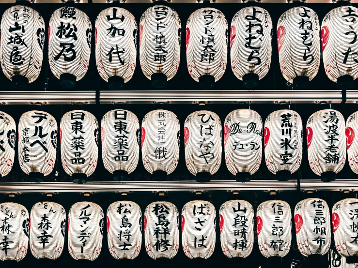 several rows of skateboards are lined in rows