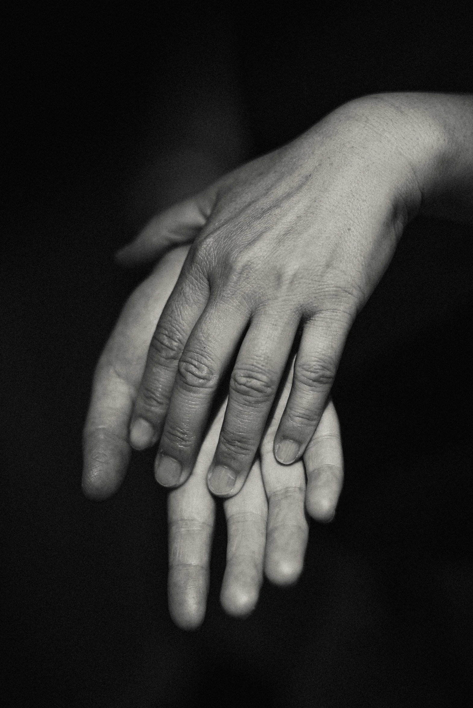 an image of two hands touching each other