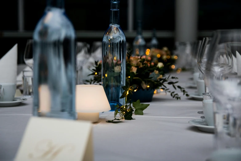 wine bottle and glass on the table