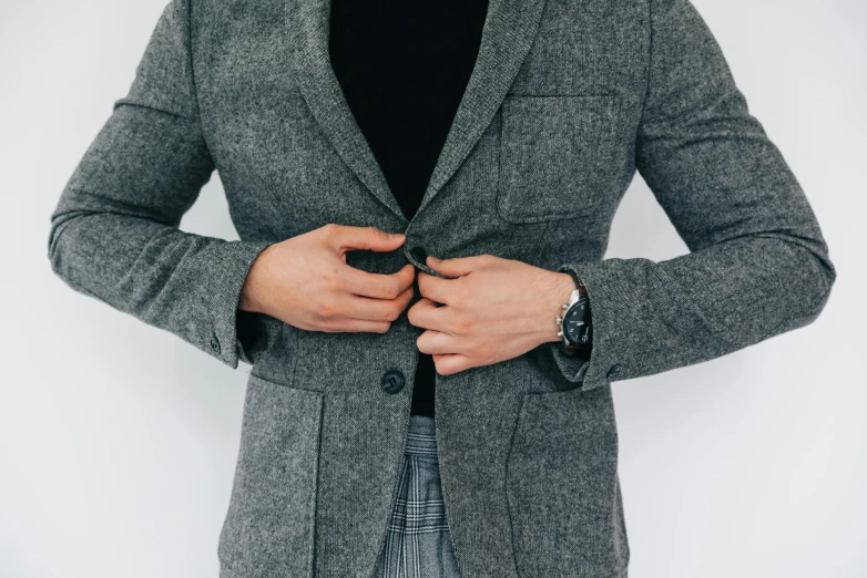 a man wearing a jacket and tie