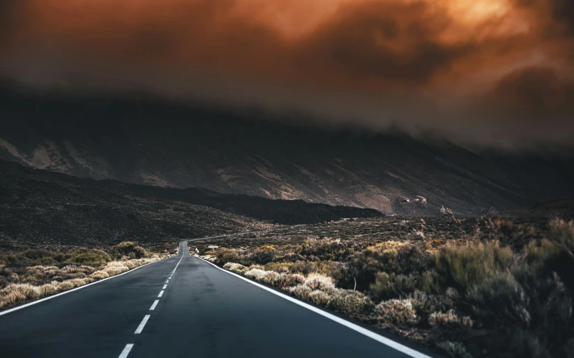 an image of a road that is in the middle of nowhere