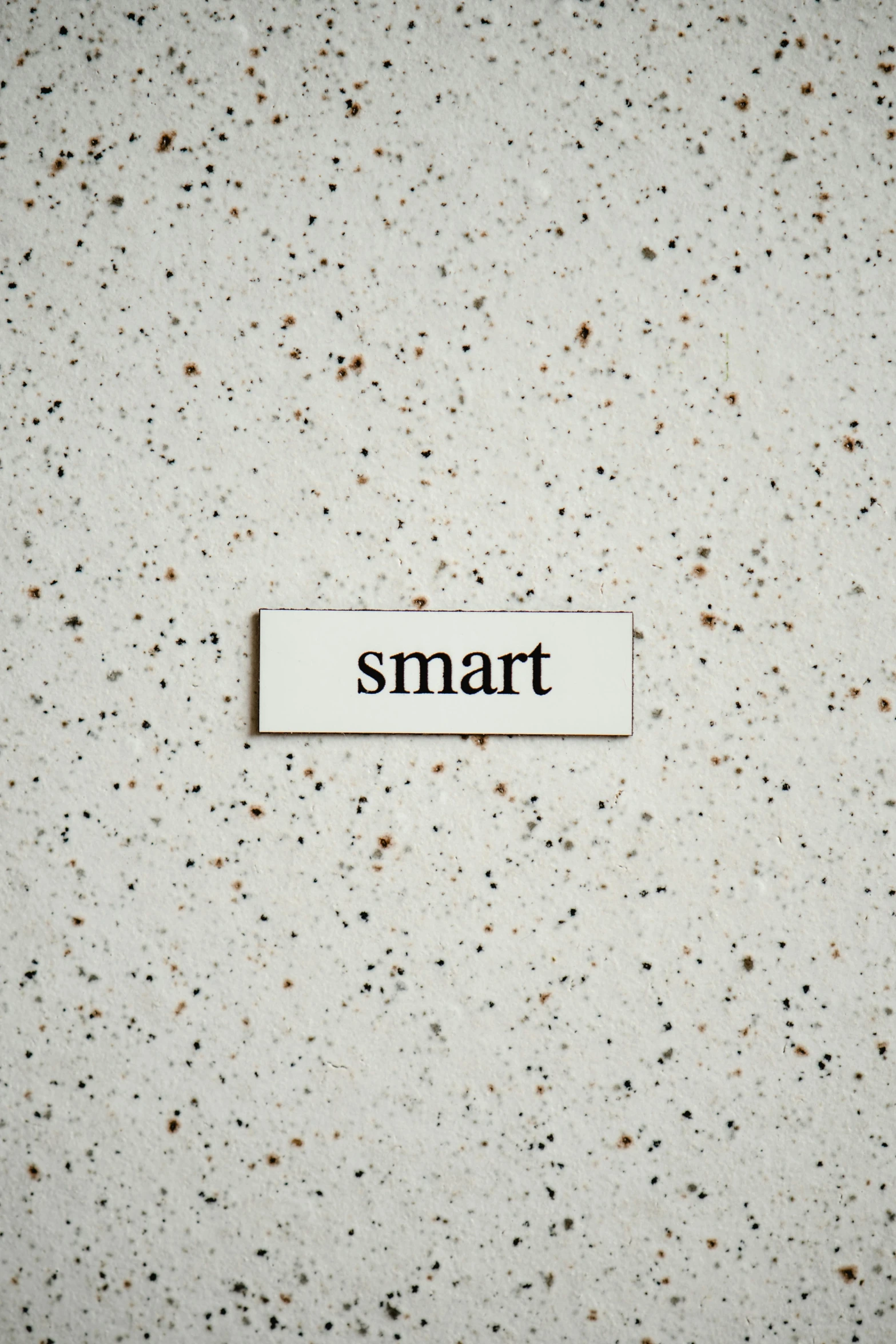 a picture with a sign that reads smart