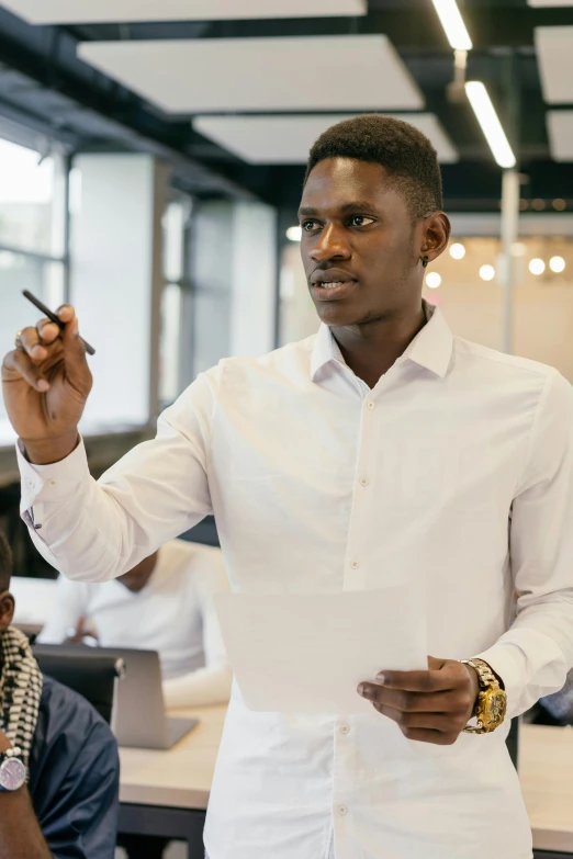 an image of man in business attire in an office