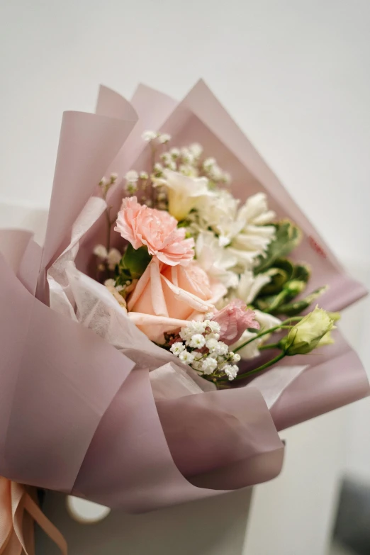 this beautiful bouquet of wild flowers is hand tied