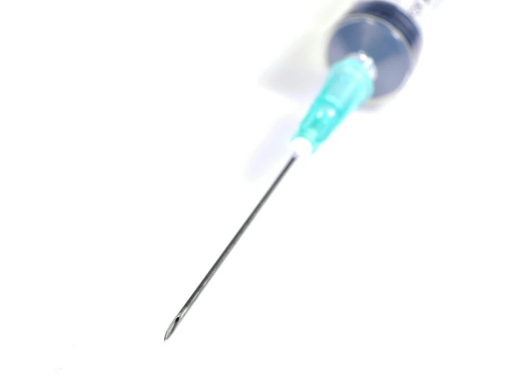 an syerol with a single needle resting on the side of it