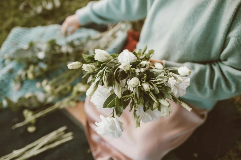 the flower arrangements are fresh and ready to be bought to your family