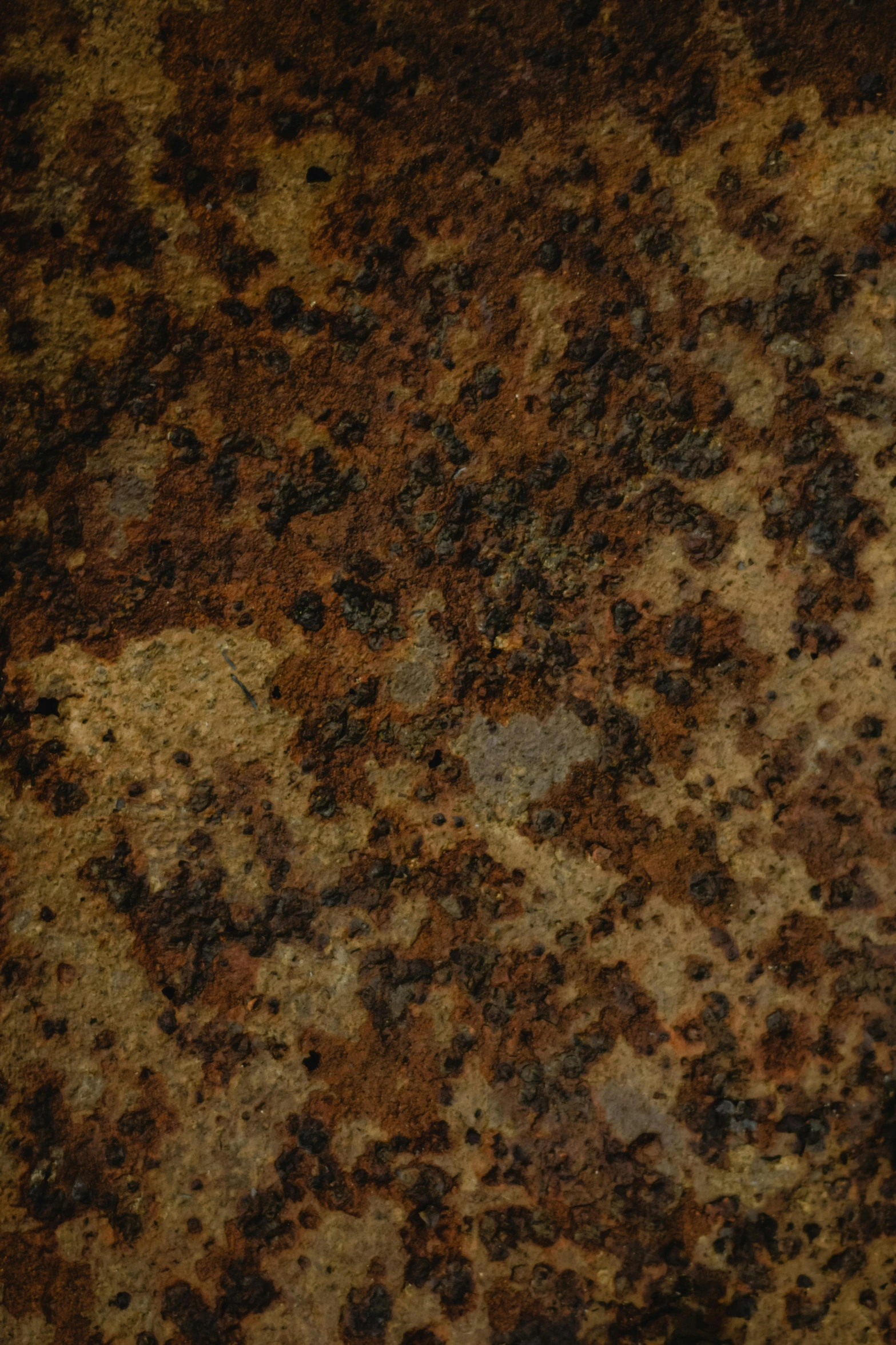 closeup of brown and black marble surface