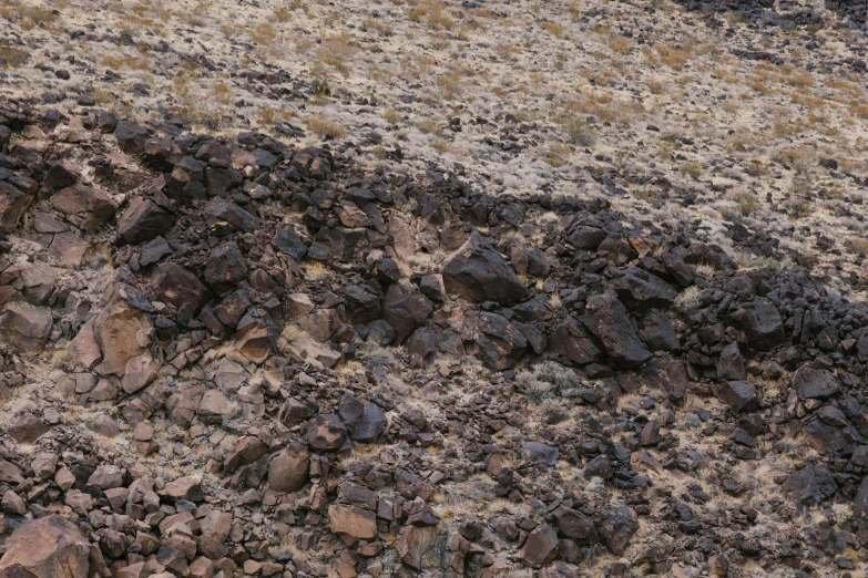 this po is a rocky area with some vegetation