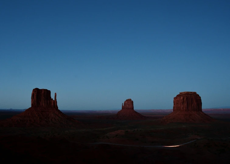 a view from the top of the desert