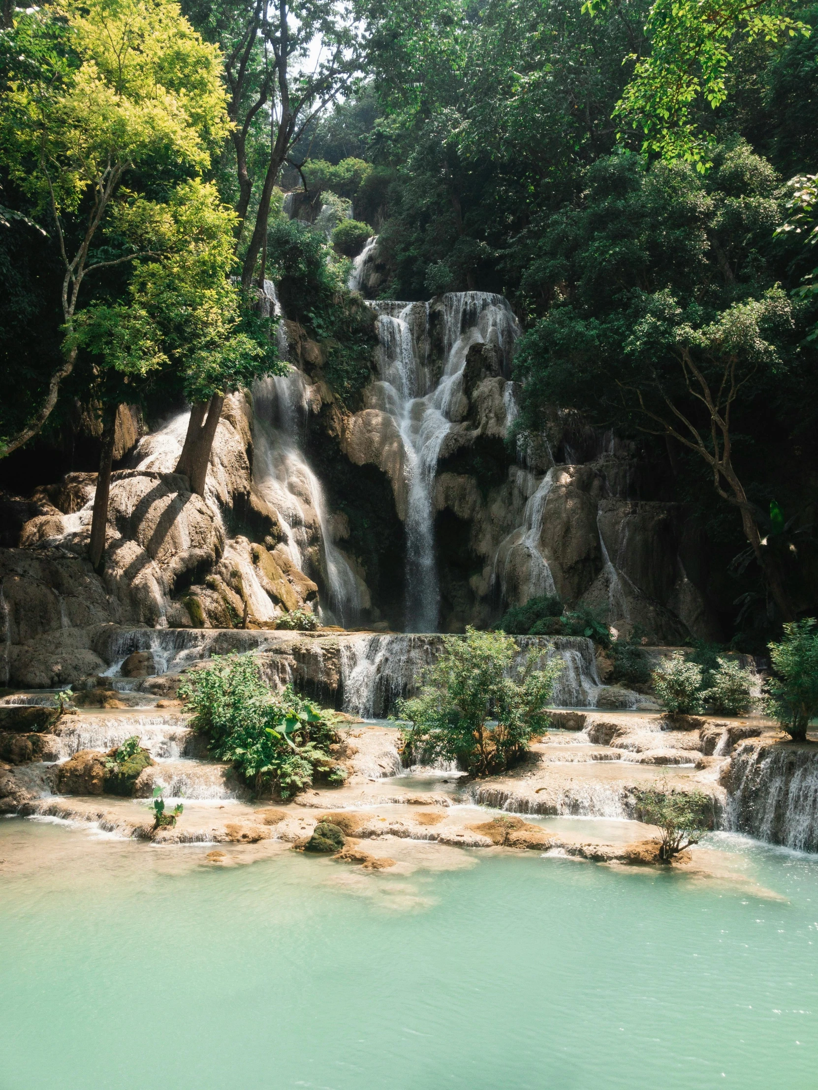 water features that has been dug into a natural habitat