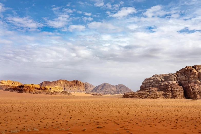 some very large rocks and some desert terrain