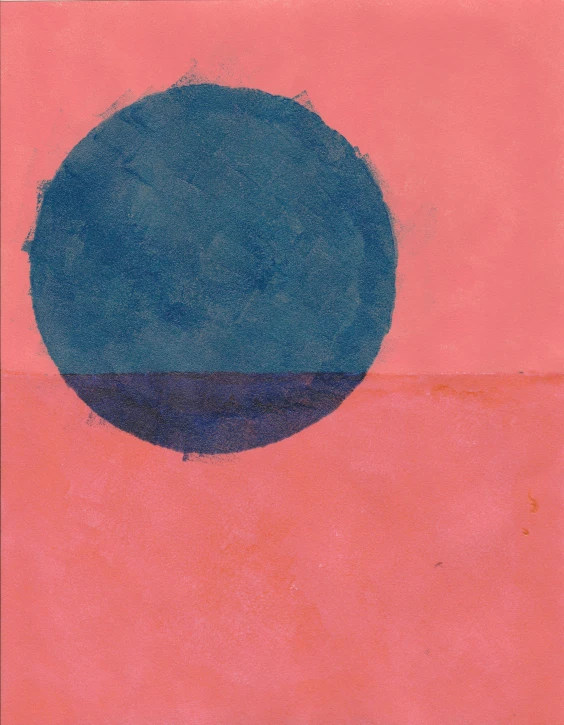 a picture of a pink and blue background with circles