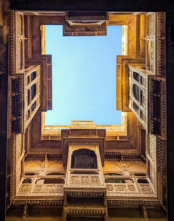 an old looking window that looks like an atrium