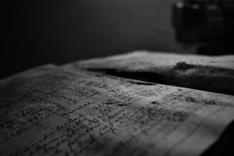 a piece of paper has been placed on a work surface