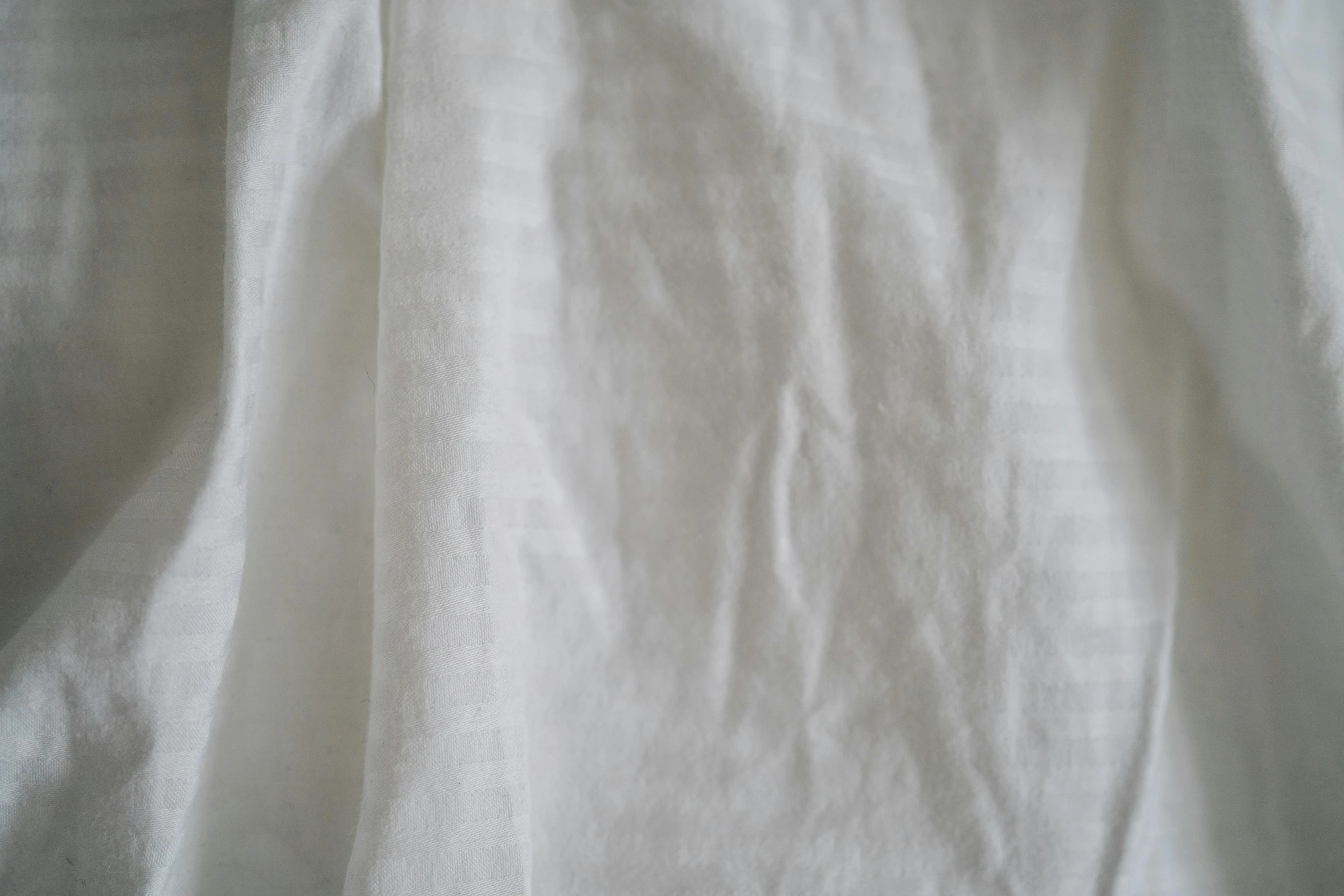 a white background of linen has been made