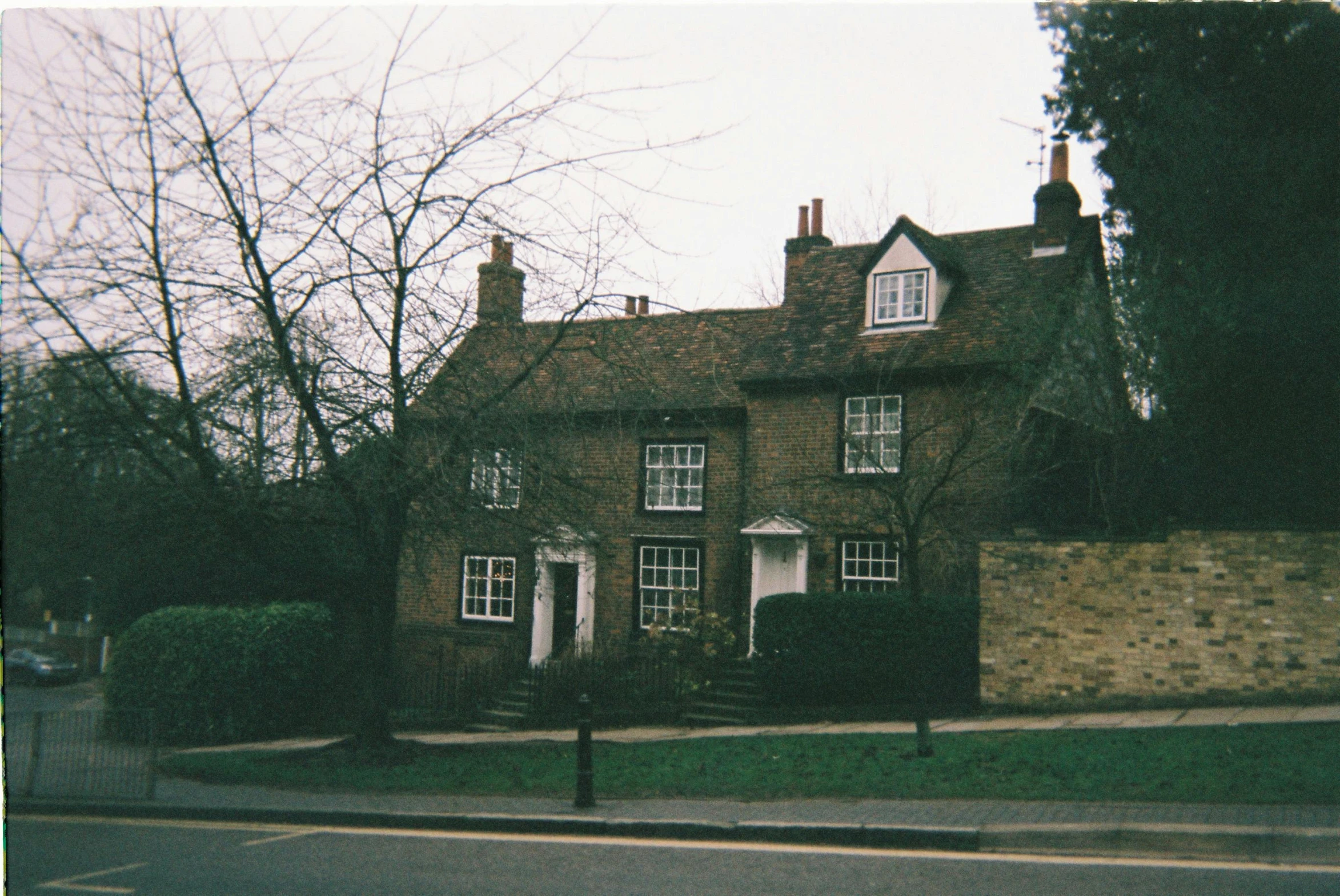 this is an image of a brick house