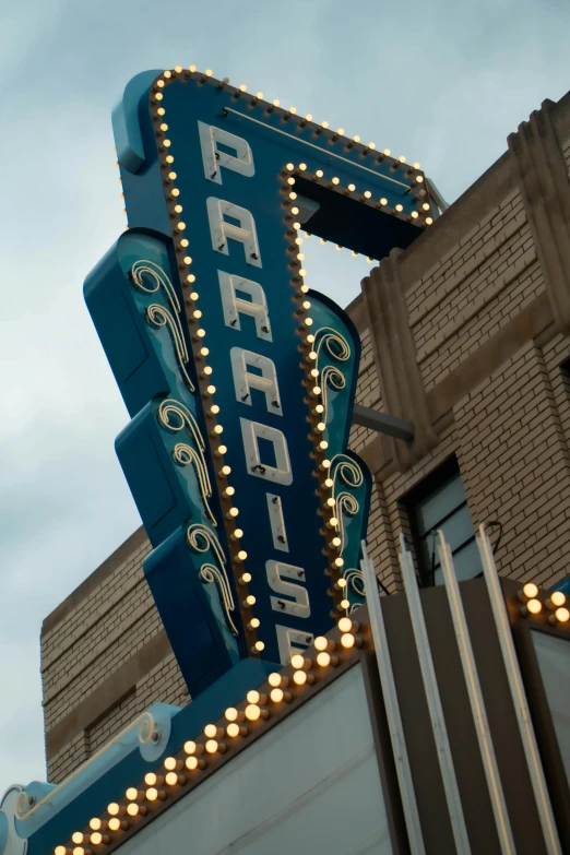 a neon sign for a restaurant and other things